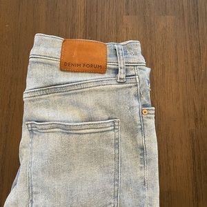 Denim Forum (from Aritzia) Light High-rise Jeans Perfect Condition!